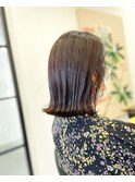 切りっぱなし外ハネボブ