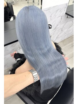 リノート バイ エゴル 太田川(Linoet by ENGOL) Ren/ハイトーンカラー/ブルーシルバー