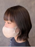 くびれボブ/ロブ/髪質改善トリートメント/外はね/就活ヘア