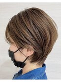 乾かしただけで決まる！大人ショート