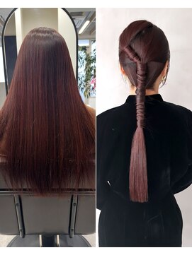 オモチャ(OMOCHA) シンプルで美しい！ロングヘアアレンジ