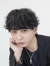 無造作な質感が人気＊シャドウパーマ