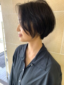 ハピネス 西大寺店(Happiness) 【20代・30代奈良】まとまり艶ショートボブ/髪質／うるは