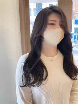 アプリ 南浦和(appri) 韓国風レイヤーカット[ブリーチ無しグレージュ]南浦和/浦和　94