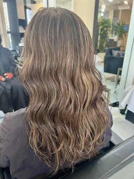 スクリームエラ(SCREAM ERA) ロング/ベージュ/ハイライト/20代/30代