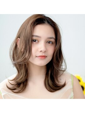 モンド ヘアクリエーション 新栄店(monde hair creation) 【monde】フェイスフレーミング×くびれボブ