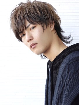 デプト(DEPT.) ニュアンスパーマシャドウパーマウルフカットメンズパーマ佐賀