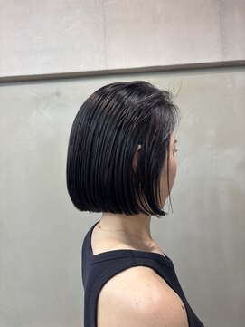 ファビ 渋谷(Fab) くびれヘア/暗めカラー/アプリコットオレンジ/縮毛矯正