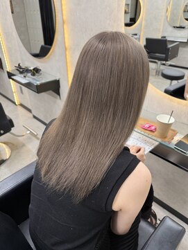 ルノン シェリー(LUNON cheliy) 暗めカラーグランマッシュデザインカラーフェイスフレーミング