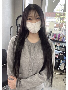 シエンゴールド(CIEN gold) ブラックカラー/ダークブラック/カラー#浜松駅#カラー#ブリーチ