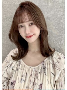 ヘア ルミナス バイ フォルテ(HAIR LUMINAS by FORTE) 艶髪　外ハネミディアム