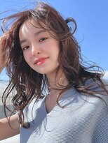 モナ 髪質改善(MONA) 【MONA】ロングレイヤー/エアリーレイヤー/髪質改善/ラテカラー