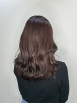 アン(Hair make un)&nbsp;ピンクブラウンカラー