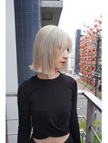 シィーム(cime)&nbsp;ホワイトブロンド　　ハイトーン