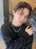 メンズサロン マウナ(men's salon Mauna)&nbsp;ツーブロックメンズパーマダークアッシュ韓国マッシュマンバン