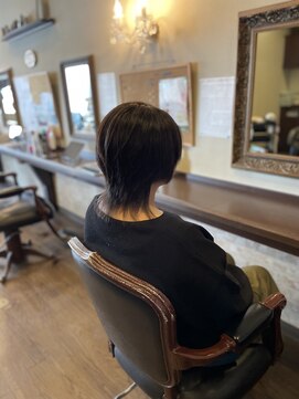 おしゃれ泥棒(ROUTE306) お手入れ楽なショートヘア