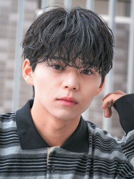 ネクストメンズ 表参道(NEXT men's) シャドウパーマ ニュアンスパーマ 韓国風マッシュ