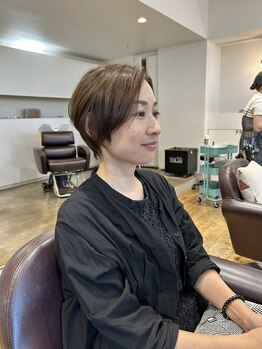 CasA hair【カーサヘアー】【11月1日NEW OPEN（予定）】の写真/【黒崎】似合わせカットで第一印象が変わる！ショートから旬のレイヤーまで、お顔周りのデザインはお任せ★