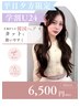【学割U24】【平日夕方限定】カット+超音波トリートメント ¥6500