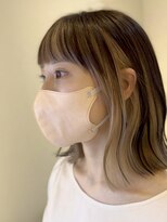シエル 大名店(CIEL) 人気急上昇◎アンブレラカラー×ベージュボブ
