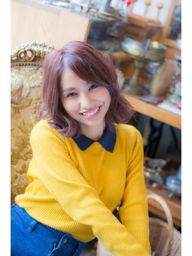 アンク クロス 吉祥寺店 うる艶ピンクブラウン