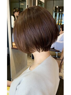 ザ シー 橋本(The C) 【The C 涼】ミセスにオススメ◎柔らかく見せるショートボブ☆