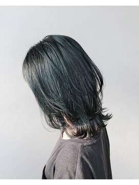 フィゼル 福島店(fizelle) デニムカラー×ウルフレイヤー 中村 8-1