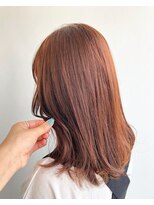 ヘアメイク オブジェ(hair make objet) コリアンオレンジ