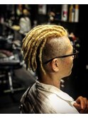 ナチュラルドレッド ブリーチ仕様