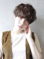 アイティー バイ アルバム 中野店(IT by ALBUM) ボーイッシュマッシュ_毛先パーマことりベージュ_26185