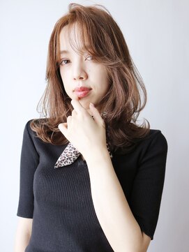 アルバム 渋谷パルコ(ALBUM) ゆるふわくびれレイヤーカット_ネオウルフ外ハネボブ_86502