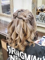 セットサロンエース(Set salon Ace) おでかけヘアメ☆さりげなハーフツイン☆