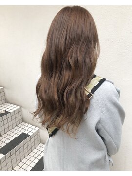 モルニ(MORNI) マロンブラウン_マロンベージュ Aラインボブ かきあげ