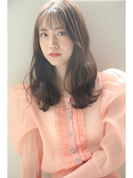 フィガロ ミーナ 東生駒店(FIGARO MINA) 韓国風レイヤーカット