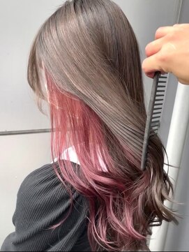 リベラ(LIBERA) 《TARO》ニュアンスカラー ハイライトカラー ミルクティーピンク