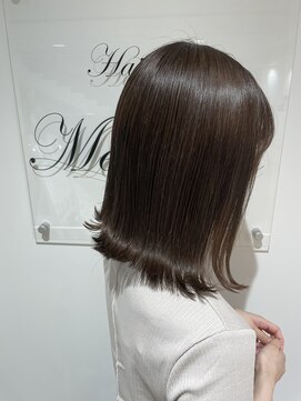 メモリーズ(Memories) 【Memories】ナチュラルに可愛い切りっぱなしボブ