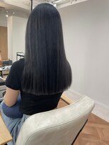 モルニ(MORNI)&nbsp;ブルーブラック_ヌナボブ チャンモリ ボブルフ