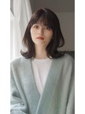 エアリーロング/美髪/レイヤーカット/モカブラウン/髪質改善