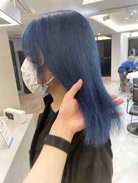 ルーブ トウキョウ(Loob. TOKYO) ブルージュ、くすみブルー、韓国風カラー.ハイトーンカラー