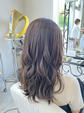 ラプトヘア(Rapt.HAIR) 巻いても艶がすごい!!マグネットカラーでグレージュに