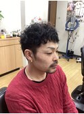 ちょっとハードなパーマ