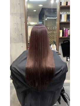 ラフ(LAFF) #黒髪#ボブルフ#ネビージュ#小顔#ワンレン