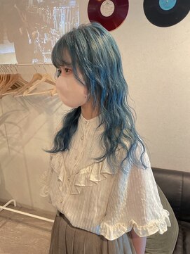 サミット ウル(SUMMIT ulu.) 【ulu yui】ブルーカラー デザインカラー ハイトーンカラー