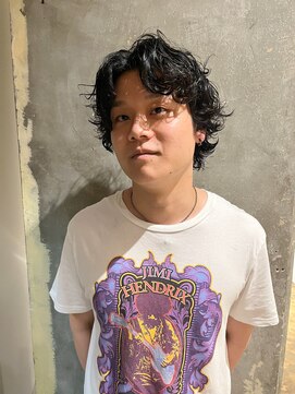 ハマモト ねぐせっぽパーマ　メンズ