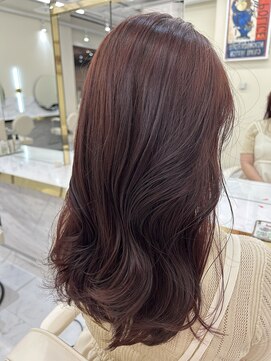 シェノン サントル(CHAINON CENTRE) 前髪/マチルダボブ/ピンクベージュ/インナーグレージュ