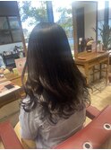 コテ巻き風デジタルパーマ　ニュアンスパーマ　ストカール
