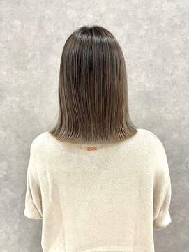 ムード タテマチ(mood tatemachi) ダークトーングレージュバレイヤージュ