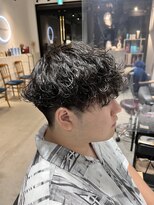 グラスバイネオリーブ 大倉山駅前店(grace by neolive)&nbsp;メンズ/パーマ/波巻き/波巻きスパイラル/ツイストスパイラル