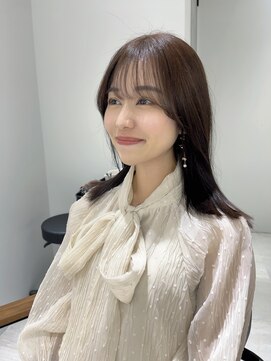 エンバイユアーズ 飯田橋店(eN° by youres) 透明感抜群ピンクブラウン♪