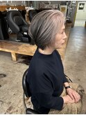 グレーデザインカラーぼかし